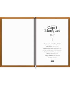 imagem de detalhe produto Agenda Capri Blanquet