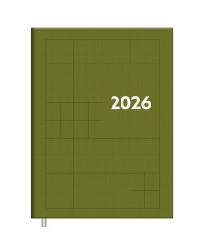 imagem principal do produto Agenda Compacta Costurada Preta