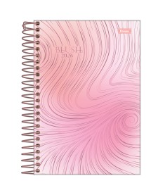 imagem principal do produto Agenda Espiral Blush