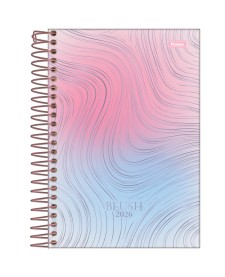 imagem principal do produto Agenda Espiral Blush