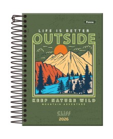 imagem principal do produto Agenda Espiral Cliff