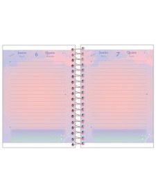 imagem de detalhe produto Agenda Espiral Cosmos (110 mm x 154 mm)