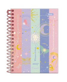 imagem principal do produto Agenda Espiral Cosmos (110 mm x 154 mm)
