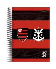 imagem principal do produto Agenda Espiral Flamengo