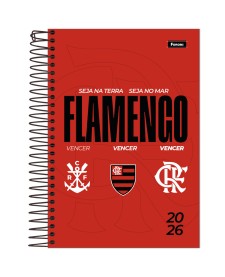 imagem principal do produto Agenda Espiral Flamengo