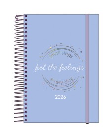 imagem principal do produto Agenda Espiral Fluor Mix Soft