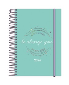 imagem principal do produto Agenda Espiral Fluor Mix Soft