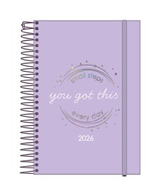 imagem principal do produto Agenda Espiral Fluor Mix Soft