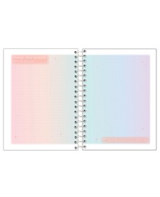 imagem de detalhe produto Agenda Espiral Fluor Mix Soft