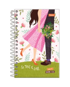 imagem principal do produto Agenda Espiral Like It