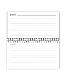 imagem de detalhe produto Agenda Espiral Office Class Bolso