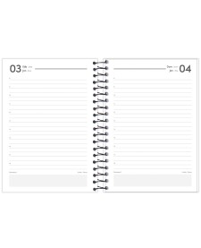 imagem de detalhe produto Agenda Espiral Office Class Day By Day
