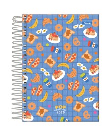 imagem principal do produto Agenda Espiral Pop Collection