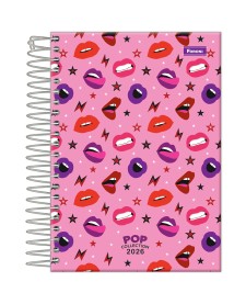 imagem principal do produto Agenda Espiral Pop Collection