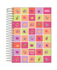 imagem principal do produto Agenda Espiral Pop Collection