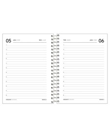 imagem de detalhe produto Agenda Espiral Rosa Cliff
