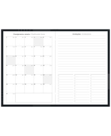 imagem de detalhe produto Agenda Modena Preta