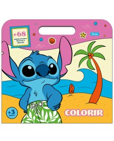 imagem principal do produto Álbum De Colorir Maleta Stitch