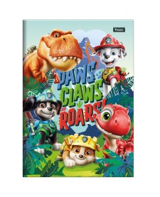imagem principal do produto Brochura e Brochurão  Capa Dura Costurado Patrulha Canina - The Dino Movie