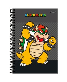 imagem principal do produto Caderneta 1/4 Capa Dura Super Mario