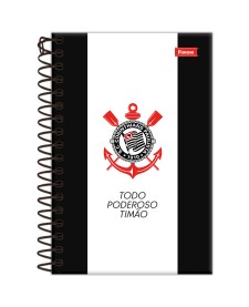 imagem principal do produto Caderneta 1/8 Capa Dura Corinthians