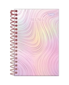 imagem principal do produto Caderneta Espiral 1/8 Capa Dura Blush