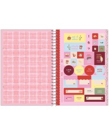 imagem de detalhe produto Caderno 1/4 Capa Dura Milly