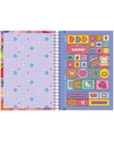 imagem de detalhe produto Caderno 1/4 Capa Dura Nice Cream