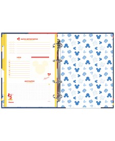 imagem de detalhe produto Caderno Argolado Coleg. Sem Lombo Mickey Mouse