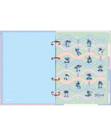 imagem de detalhe produto Caderno Argolado Colegial Sem Lombo Stitch