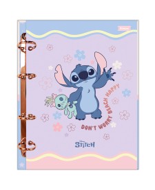 imagem principal do produto Caderno Argolado Colegial Sem Lombo Stitch