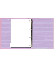 imagem de detalhe produto Caderno Argolado Com Lombo Stitch