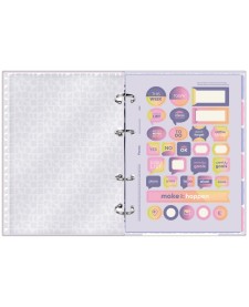 imagem de detalhe produto Caderno Argolado Sem Lombo Bali