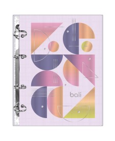 imagem principal do produto Caderno Argolado Sem Lombo Bali