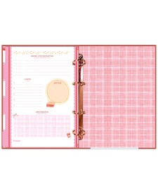 imagem de detalhe produto Caderno Argolado sem Lombo Milly