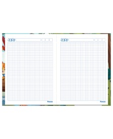 imagem de detalhe produto Caderno Aritmética (0,6 x 0,6 cm) Aventurinos - Começando a escrever