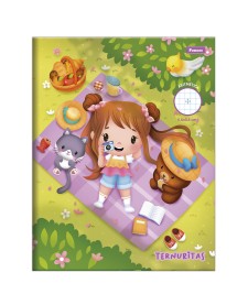 imagem principal do produto Caderno Aritmética (0,6 x 0,6 cm) Ternuritas - Começando a escrever