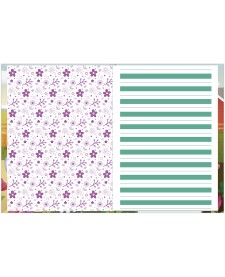 imagem de detalhe produto Caderno Brochura c/ Pauta Verde Ternuritas