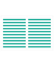 imagem de detalhe produto Caderno Brochura com Pauta Verde Brincarte