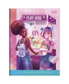 imagem principal do produto Caderno Brochura e Brochurão Capa Dura Amigas Para Sempre