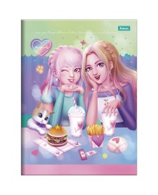 imagem principal do produto Caderno Brochura e Brochurão Capa Dura Amigas Para Sempre