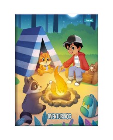 imagem principal do produto Caderno Brochura e Brochurão Capa Dura Aventurinos