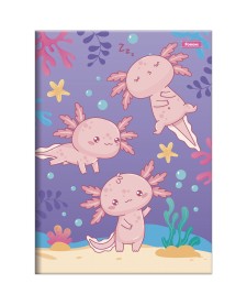 imagem principal do produto Caderno Brochura e Brochurão Capa Dura Axolove