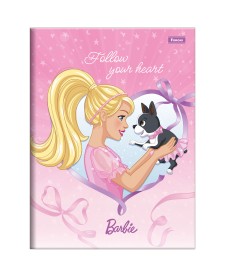 imagem principal do produto Caderno Brochura e Brochurão Capa Dura Barbie Dreamtopia
