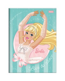 imagem principal do produto Caderno Brochura e Brochurão Capa Dura Barbie Dreamtopia