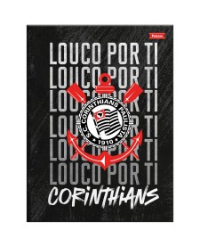 imagem principal do produto Caderno Brochura e Brochurão Capa Dura Corinthians