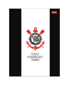 imagem principal do produto Caderno Brochura e Brochurão Capa Dura Corinthians