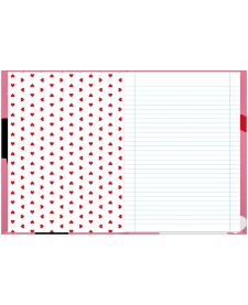 imagem de detalhe produto Caderno Brochura e Brochurão Capa Dura Costurado Pucca