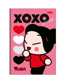 imagem principal do produto Caderno Brochura e Brochurão Capa Dura Costurado Pucca