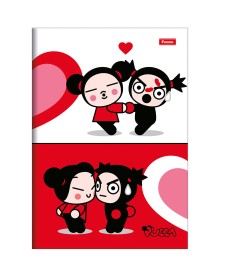 imagem principal do produto Caderno Brochura e Brochurão Capa Dura Costurado Pucca